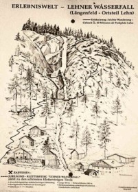 Lehner Wasserfall - Infotafel