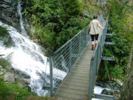 Lehner Wasserfall - Br�cke