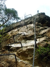 Lehner Wasserfall - Einstieg 2