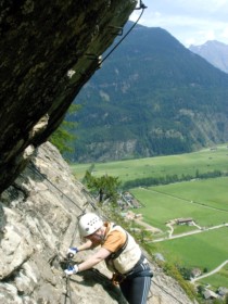 Lehner Wasserfall - �berhang