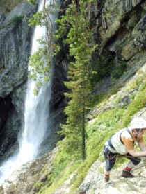Lehner Wasserfall - am Wasserfall