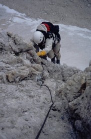 Merlone - Passage mit Stahlseil