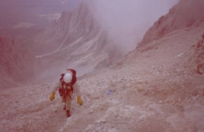 Merlone - Ausstieg & Aufstieg im Ger�ll