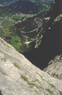 Pisciad� - Blick ins Tal