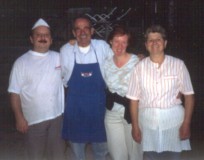 Rifugio Alpenrose: Koch - Inhaber - Angelika - Inhaberin