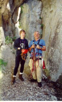 Burrone-Giovanelli: am Einstieg