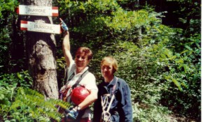 Burrone-Giovanelli: Hinweisschild