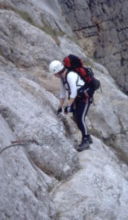 Che Guevara - repariertes Drahtseil