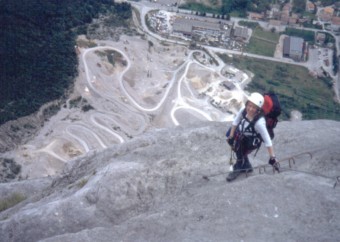 Che Guevara - Blick zum Steinbruch