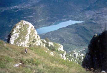 Che Guevara - kurz vor der Gipfelwiese