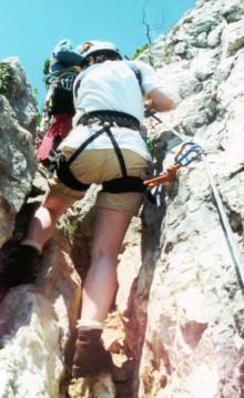 FAUSTO SUSATTI - eine Rinne hinauf