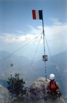 Amicizia: am Gipfelkreuz / Cima S.A.T.