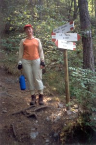 Amicizia: Abstieg - wieder kurz vor Riva