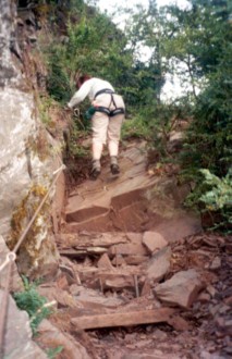 Calmont - Klammern & Drahtseil