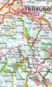 Anfahrtskizze Todtnau
