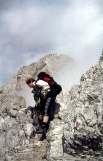 Zur S�dspitze - Wolken