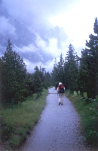 Im Wimbachgries - unter Wolken