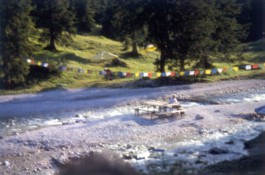 Reintalangerhtte - Bnke auf der Sandbank