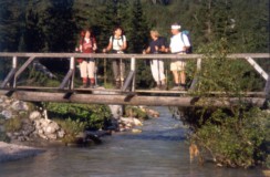 Brcke im Partnach Tal